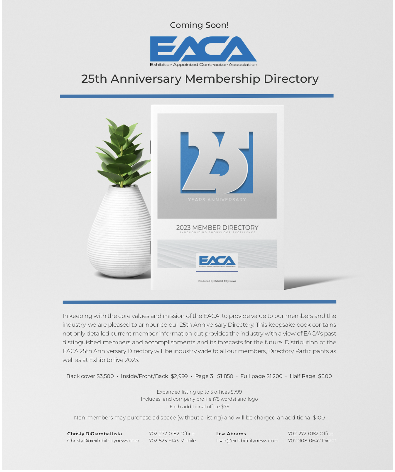 EACA Home Exhibitor Appointed Contractor Association